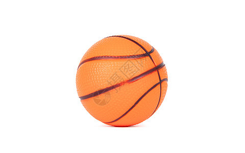 孤立的微型篮球乐趣竞争圆圈篮子橙子白色闲暇黑色物品背景图片