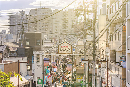 著名的楼梯 意思是黄昏台阶风景江户美食家作家咖啡店乡愁旅游商圈建筑物向日葵图片