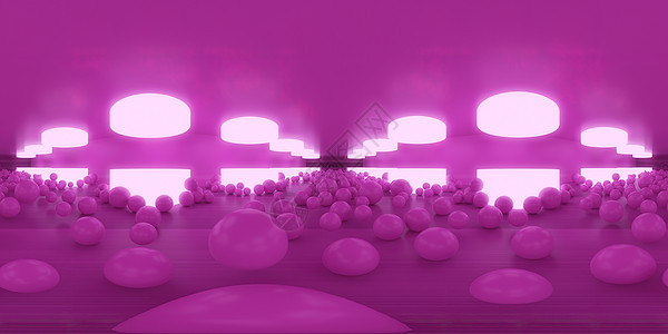 3d 插图 3d 渲染 vr 360 几何背景的全景抽象图像艺术墙纸房间派对活力辉光虚拟现实舞蹈桌子几何学图片