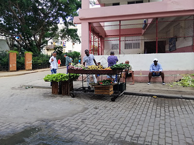 潮湿市场文化卖家街道蔬菜水果商业生计背景图片