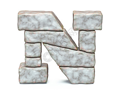 岩石砌体字体字母 N 3图片