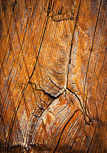 有裂缝的棕色旧木板图片