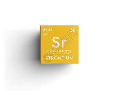 碱性土金属 门捷列夫的化学元素原子正方形插图质量科学符号盒子渲染立方体科学家图片