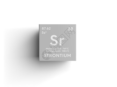 碱性土金属 门捷列夫的化学元素立方体符号插图3d科学化学品质量原子电子科学家图片