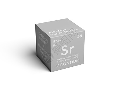 碱性土金属 门捷列夫的化学元素科学家符号盒子质量科学正方形原子渲染化学品电子图片