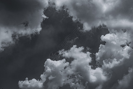 黑暗的戏剧性天空和云彩 死亡和悲伤的背景雷雨环境空气风暴气候天气自由天堂图片