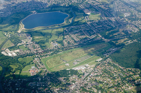 Sandown公园赛程 - 空中观图片