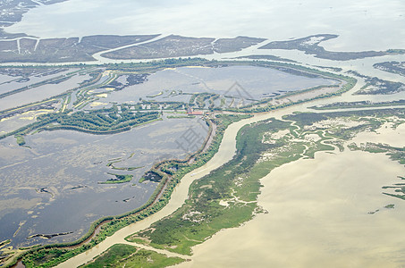 农业用地 威尼斯环礁湖 空中观察图片