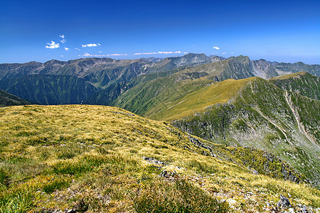 山中夏季高山景图片