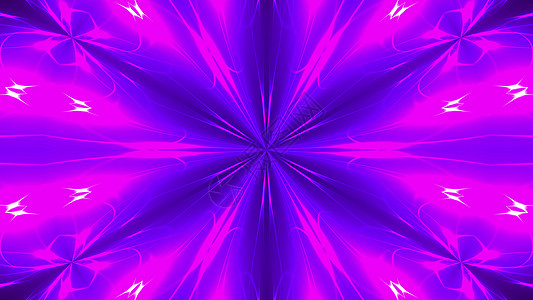 抽象对称万花筒分形灯3d 渲染背景计算机生成背景插图几何学旋转科学艺术平衡辐射辉光数学风车图片