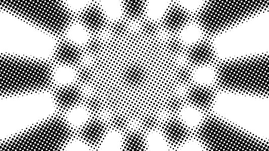 许多点的半色调计算机生成抽象背景 3D 渲染背景与光学错觉效果插图坡度流行音乐商业白色电脑打印黑色诡计圆圈图片