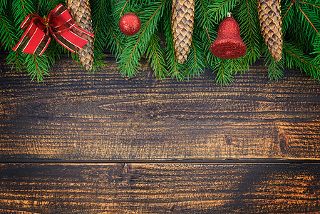 圣诞首页圣诞结婚装饰小样木板框架礼物分支机构木头装饰乡村桌子风格背景