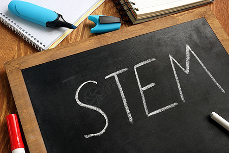 STEM教育方案写在黑板上图片