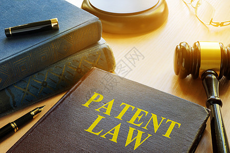 关于专利法和专利权的书 版权概念图片