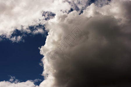 蓝色天空中的白云生长天堂气候白色多云墙纸天气青色图片