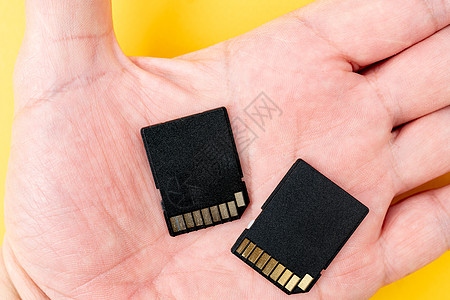 装置的记忆卡 现代存储设备 数字记录等磁盘工具数据电脑卡片电子贮存标准黑色照片图片