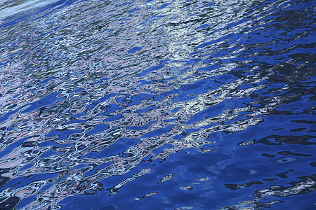 海浪中的水波波纹反射蓝色风力荷花海滨海洋风能水面鄙视图片