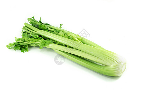 白色背景的新鲜菜菜 白底绝缘 他的食物绿色团体饮食叶子蔬菜图片