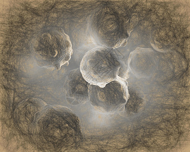 微有机体云绘画皮肤细胞科学医疗疾病治疗癌症感染宏观图片