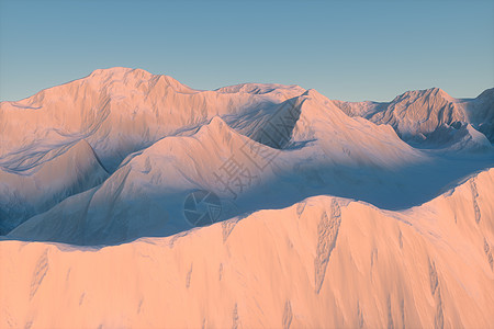 一片满是蓝天的雪山 三层宽阔蓝色风景岩石旅游帆布地面地平线爬坡天空地形图片