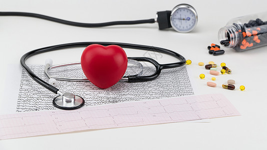 心脏病 心脏护理治疗有氧运动药品诊断治愈玩具乐器测量高血压血压图片