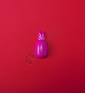 粉粉塑料塑性菠萝儿童玩具背景图片