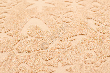 织物和纺织品的背景蝴蝶浴室毛巾材料棉布帆布墙纸洗澡温泉棕色图片