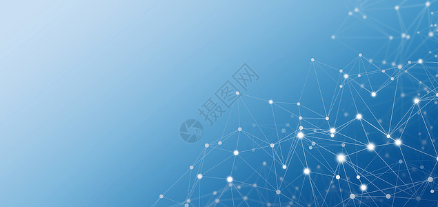 抽象的全球网络连接背景它制作图案互联网蓝色插图电脑商业化学三角形世界多边形原子图片
