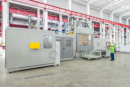 生产冰箱的厂房用于生产冰箱的工厂制造业家庭店铺工具压力工作机械机器自动化工程图片