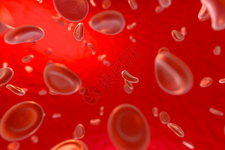 血液和红细胞 抽象概念 生命和健康 3d 渲染细胞动脉疾病宏观科学流动血小板生活血流保健图片