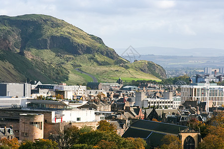 英国苏格兰爱丁堡首府 联合王国爬坡历史远足假期建筑学全景天线纪念碑城市建筑图片