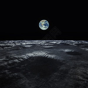 从 moo 看我们的地球勘探旅行太空陨石月亮外星人月球插图科学卫星图片