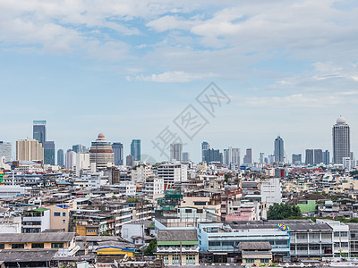 曼谷是泰国首都 也是广受欢迎的旅游景点 在曼谷 人们可以使用高楼的现代观光景象生活摩天大楼酒店技术城市建筑物市中心天空交通运输图片