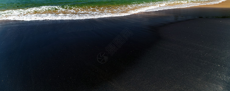 美里斯镇海浪世界水日火神黑沙图片