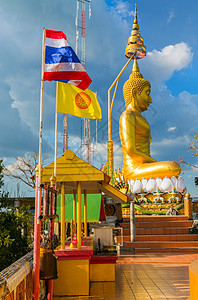 泰国Krabi地区的佛像图片