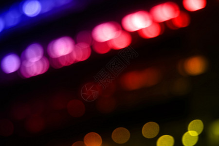 灯光效果运动多色抽象五颜六色的黑色背景装饰图形设计夜间照明背景 LED 灯任何背景节日设计的照明街道交通蓝色派对活力庆典行动速度图片