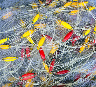 捕鱼渔网捕手爱好渔夫绳索海鲜陷阱尼龙网络打猎工具图片
