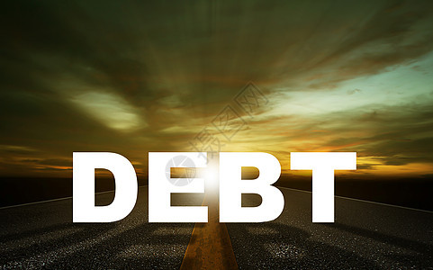 债务概念背景经济支付沮丧卡片会计情况危机破产贷款账单图片