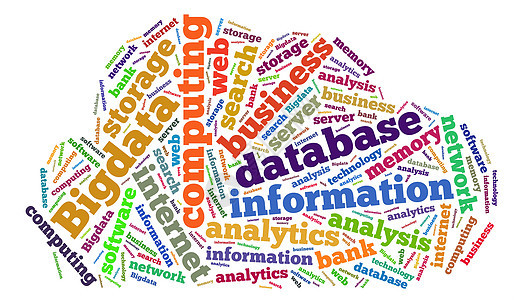 大数据数据库互联网贮存标签电脑计算网络商业技术银行背景图片