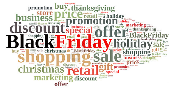黑色星期五零售期五价格营销购物商业假期感恩插图礼物图片