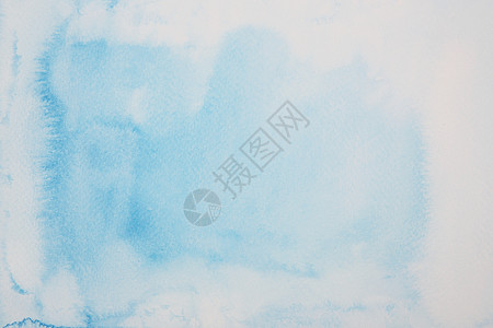 蓝色水彩画背景墙纸飞溅中风液体绘画墨水白色天空刷子草图图片