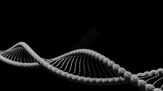 抽象矢量 Dna 结构 医学科学背景 3D 重新紫色图表粒子横幅医疗遗传基因组蓝色推介会青色图片