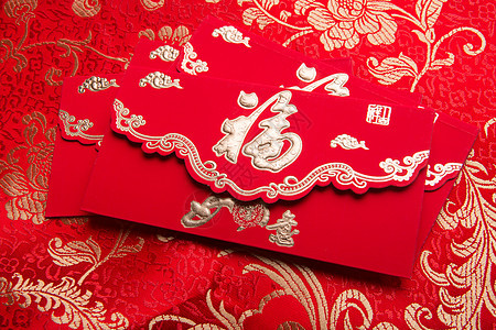 传统新年中国卡文化节日卡片李子庆典运气祝福信封问候语装饰品图片