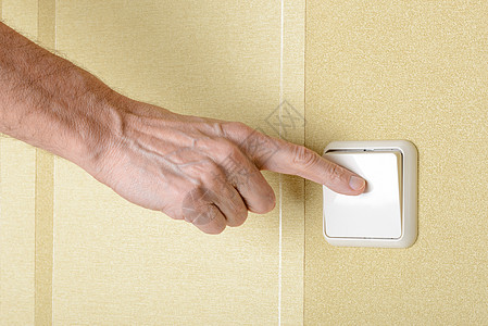 开灯按钮控制正方形技术电气力量服务塑料开关活力图片