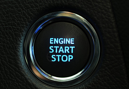 启动引擎按钮合金车辆黑色控制塑料圆形发动机摩托车技术奢华图片