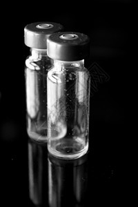 抗病毒疫苗瓶小瓶血清免疫胰岛素瓶子药物科学药店液体玻璃图片