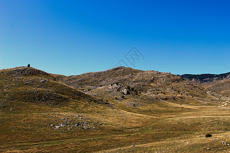 Bjelasnica山的秋天风景 Bjelasnica山图片