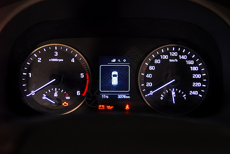 运送车灯光仪表板短跑车速运动速度乐器里程表控制运输驾驶拨号背景
