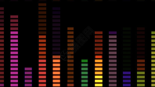 levels vu 音频 LED 电平表体积玩家光谱屏幕低音嗓音夜店流行音乐工作室均衡器背景图片