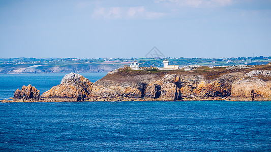 Toulinguet角 Brittany布列塔尼和F旅行踪迹边缘海浪太阳海岸线海洋海滩天空热带图片